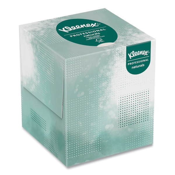 Kleenex Naturals 2 Ply Facial Tissues, 95 Sheets 21272 - main